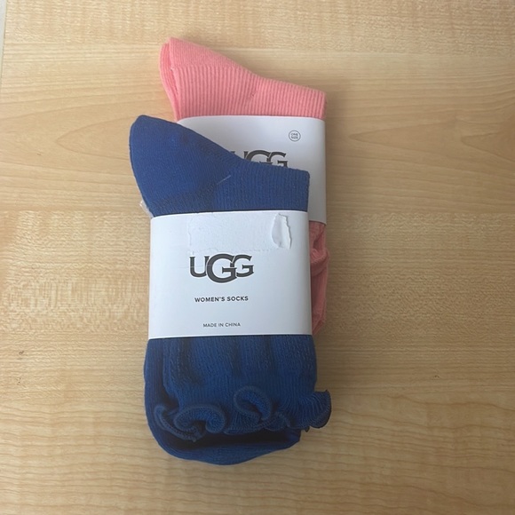UGG Karsyn Lettuce Edge Socks Bundle - Choose 2 Pairs/Colors - Picture 5 of 7